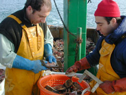 Raymond et Claude à babord